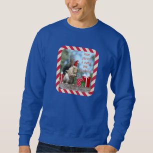 Moletom O esquilo bonito do Natal, tem um Xmas de noz!!