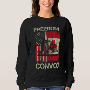 Moletom O Freedom Convoy 2022 dá suporte ao canadense Truc