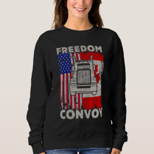 Moletom O Freedom Convoy 2022 dá suporte ao canadense Truc