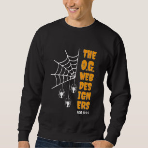 Moletom O.G. WEB DESIGNERS Spider Mens Christian Halloween
