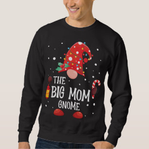 Moletom O Gnomo de Natal da Família da Mãe Grande