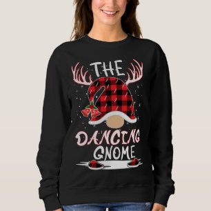 Moletom O Gnomo de Natal Dançante Reindeer Antlers M