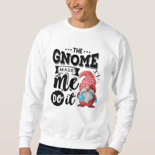 Moletom O Gnomo Fez-Me Fazê-Lo De Natal