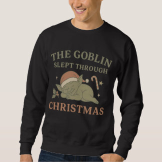 Moletom O Goblin Dormiu no Natal Masculino 