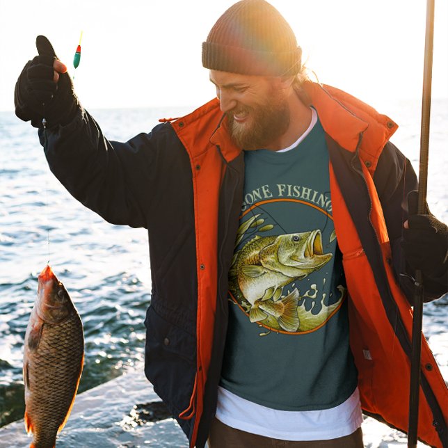 Moletom O Grande Baixo Pescado Levou O Presente Esportivo (Criador carregado)