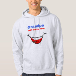 Moletom O Grande e Divertido Sorriso do Vovô - Vovô