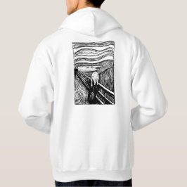 Moletom O Grito de Edvard Munch – Arte de Linha Preta