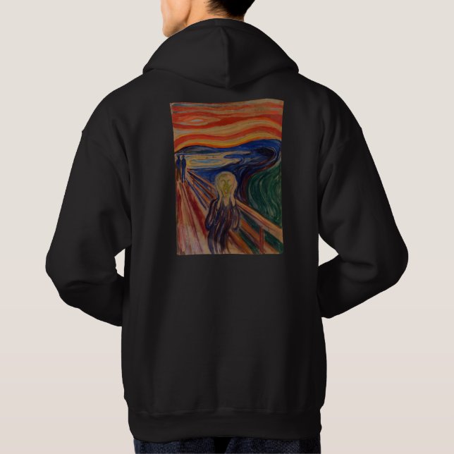 Moletom O Grito de Edvard Munch – Arte Icônica (Verso)