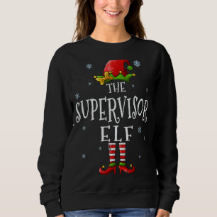 Moletom O Grupo Funcional do Supervisor Elf Squad Correspo