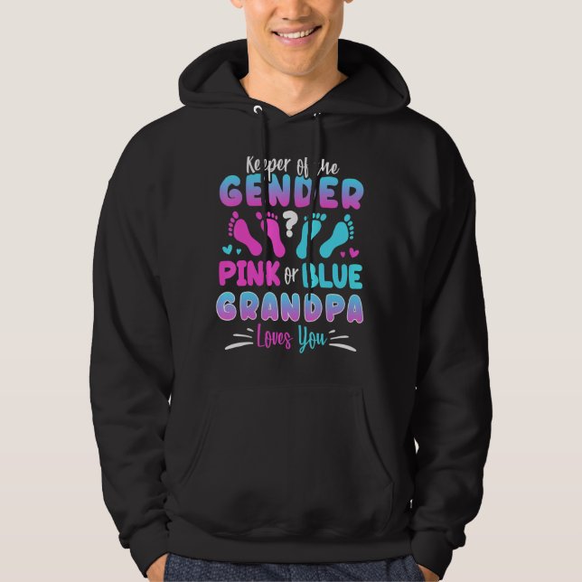 Moletom O Guardião Do Gênero, Rosa Ou Azul, O Ama (Frente)