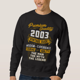 Moletom O Homem A Lenda Mita 2003 20 Aniversário Presente 