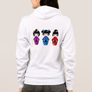Moletom O hoodie bonito da mulher conhecida das bonecas