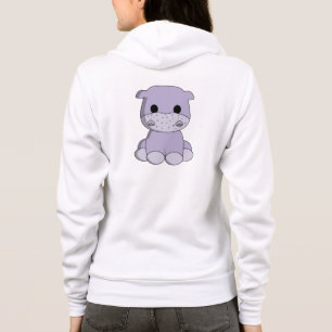 Moletom O hoodie bonito da mulher do nome dos desenhos