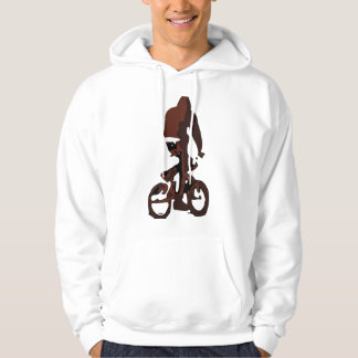 Moletom O Hoodie branco - use bicicletas, natureza das