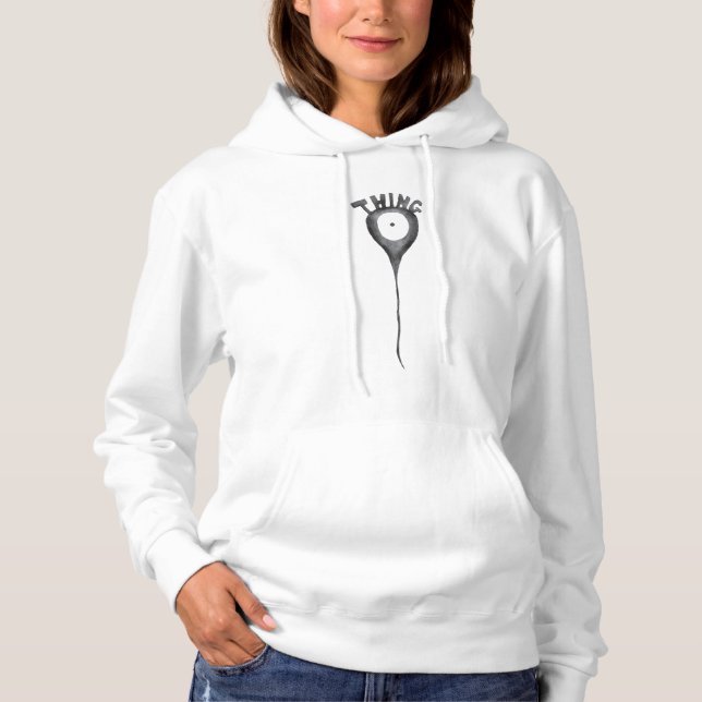 Moletom O Hoodie das mulheres (Frente)