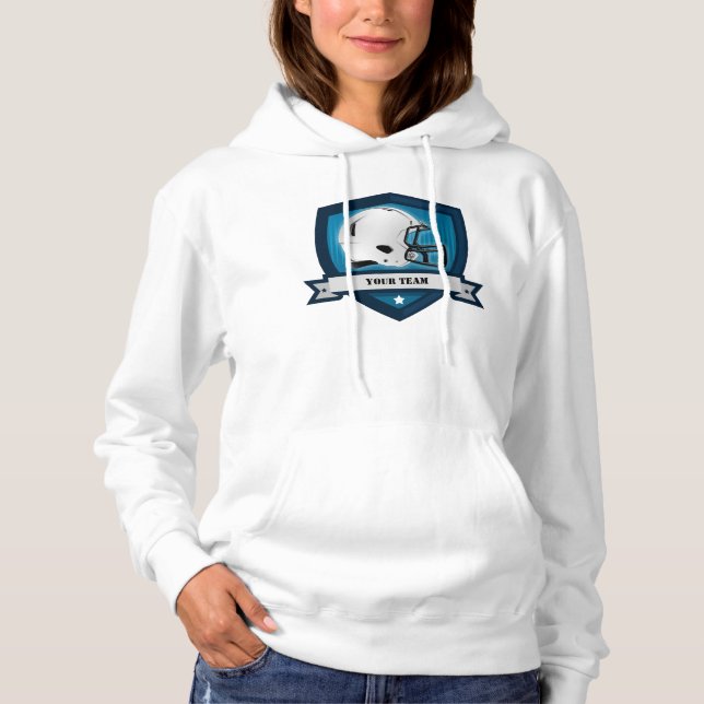 Moletom O Hoodie das mulheres feitas sob encomenda do (Frente)