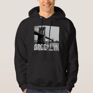 Moletom O Hoodie de homens de ponte de Brooklyn
