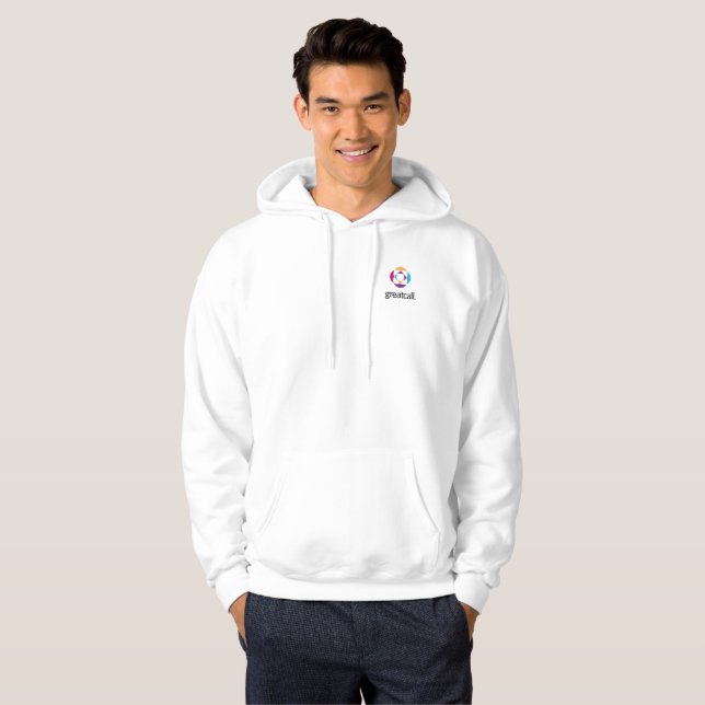 Moletom O Hoodie dos homens (Frente Completa)