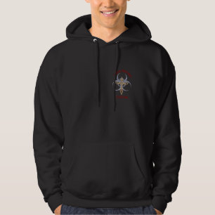 Moletom o hoodie escuro dos homens