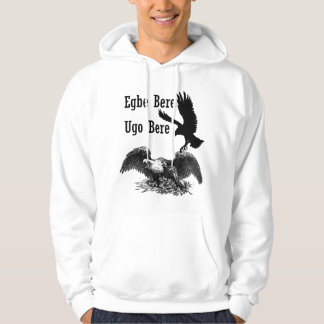 Moletom O Igbo inspirou o Hoodie - bere de Egbe, Bere de