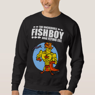 Moletom O Incrível Peixe E A Enguia Voadora