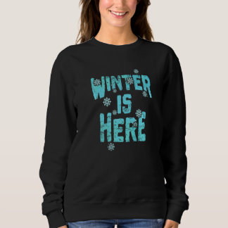 Moletom O inverno chegou e está nevando