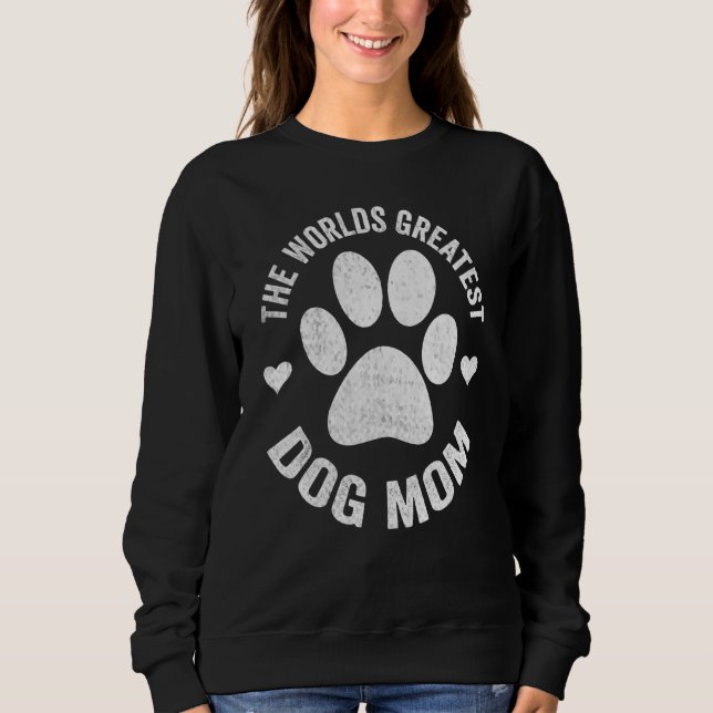 Moletom O Maior Cachorro Mãe Pet Amor Pele (Frente)