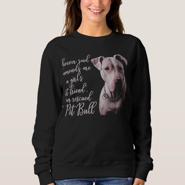 Moletom O melhor amigo Pitbull (Frente)