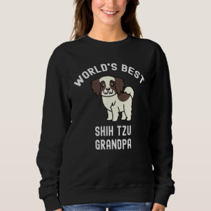 Moletom O melhor cão do vovô Shih Tzu