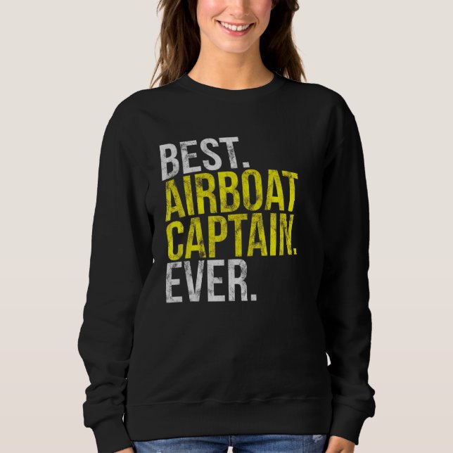 Moletom O melhor comandante de bordo, Ever I Everglades (Frente)