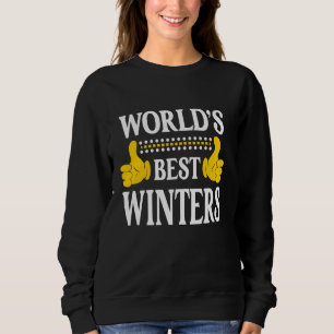 Moletom O melhor do mundo do Sobrenome da família Winters