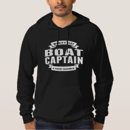 Moletom O melhor e mais humilde Capitão de Barco do Mundo