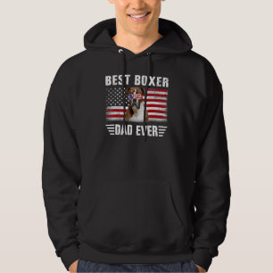 Moletom O melhor Pai de Boxin da bandeira americana já pas