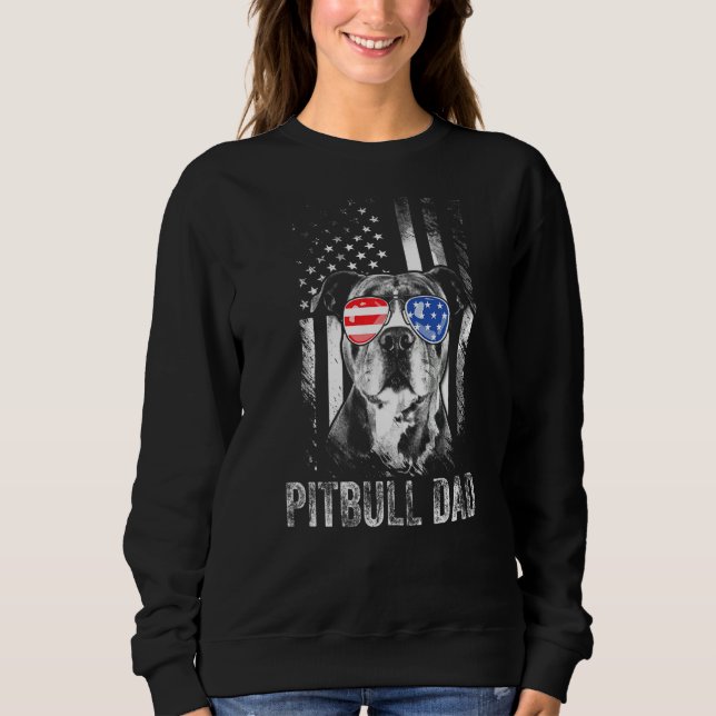 Moletom O melhor Pai de Pitbull do mundo (Frente)