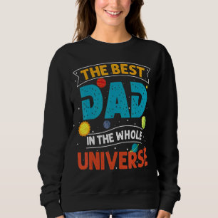 Moletom O Melhor Pai De Todo O Espaço Universo Pensava Que