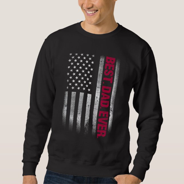 Moletom O melhor Pai dos Estados Unidos, Presente de Bande (Frente)