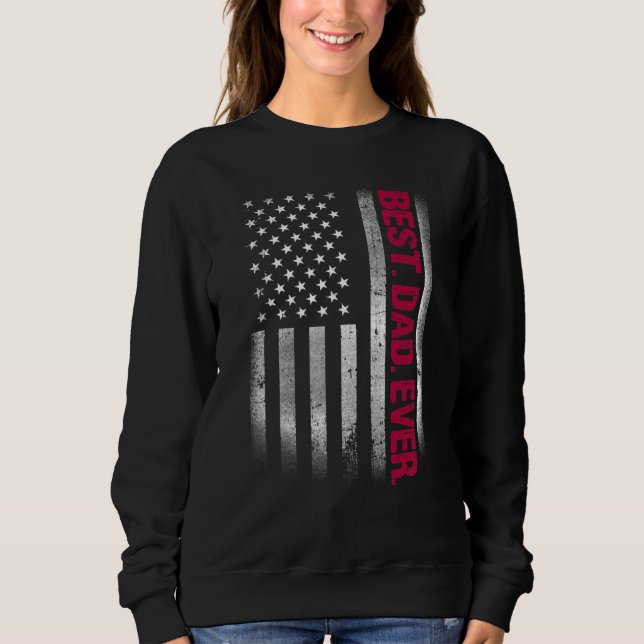Moletom O melhor Pai dos Estados Unidos, Presente de Bande (Frente)