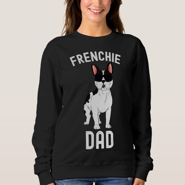 Moletom O melhor Pai francês de Buldogdog (Frente)