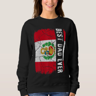 Moletom O melhor Pai peruano do Dia de os pais do Peru