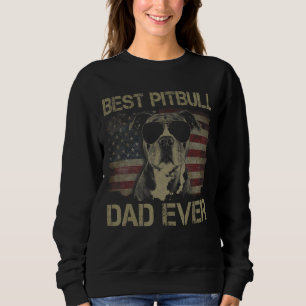 Moletom O Melhor Pai Pitbull De Todos Os Estados Unidos Ba
