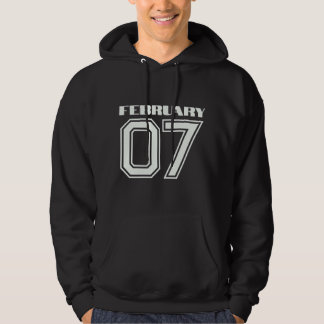 Moletom O melhor presente para o aniversário 7 de fevereir
