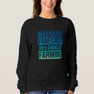 Moletom O Melhor Trator de Agricultura Dirigindo Fazenda d