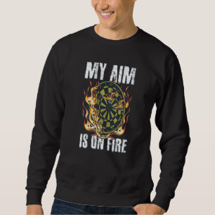 Moletom O Meu Objetivo Está No Disparador De Fogo Darts Bu