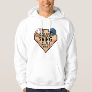 Moletom O Meu Rapaz Pode Nem Sempre Balançar, Mas Faço-O.