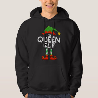 Moletom O Natal da Família Rainha Elf Engraçado