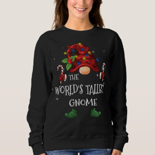 Moletom O Natal da Xadrez do Gnomo mais alto do mundo