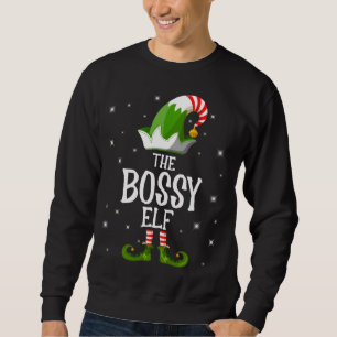 Moletom O Natal do Grupo Bóssy Elf Family Matching