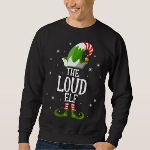 Moletom O Natal do Grupo de Combinação da Família do Elf L