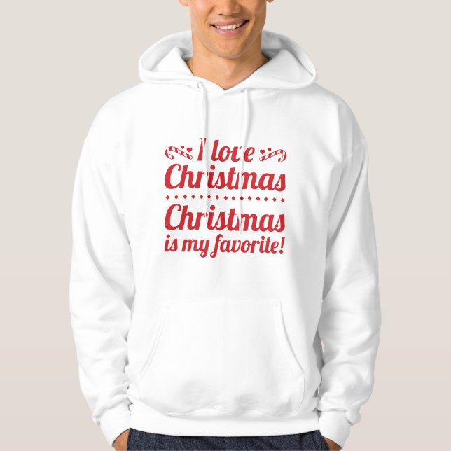 Moletom O Natal É Meu Favorito (Frente)