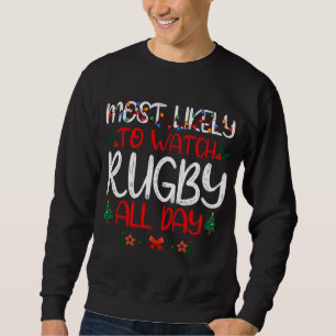 Moletom O Natal mais propenso a assistir a Rugby Filiação
